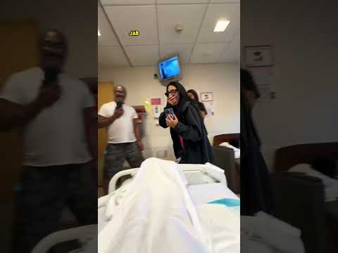 Grandmother got an unexpected surprise