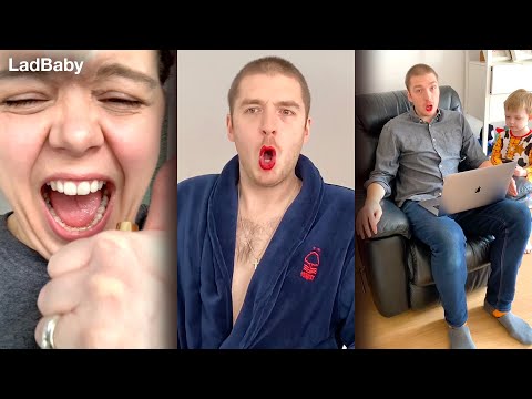 When Mum pranks Dad with PERMANENT lipstick 💄😂