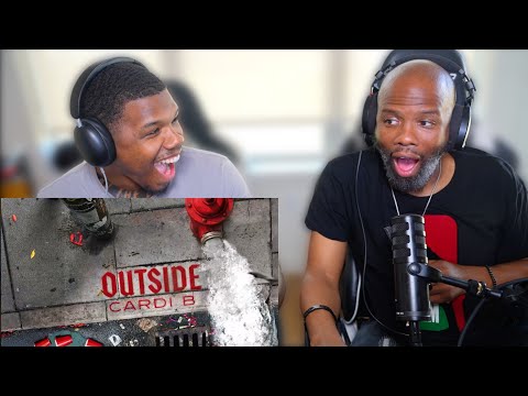 OFFSET RUN!!! Cardi B - Outside | POPS REACTION!