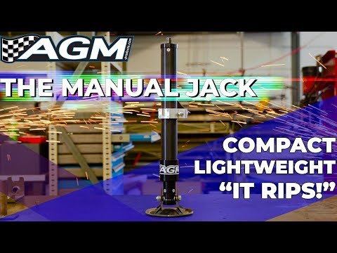 HOW TO CHANGE TIRES FASTER | AGM Manual Jack