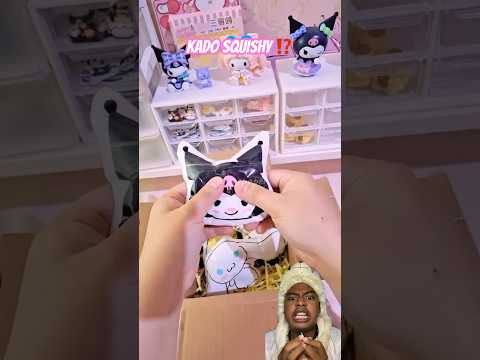 KADO SQUISHY SANRIO LUCU BANGET ! #sanrio #squishi #reaction