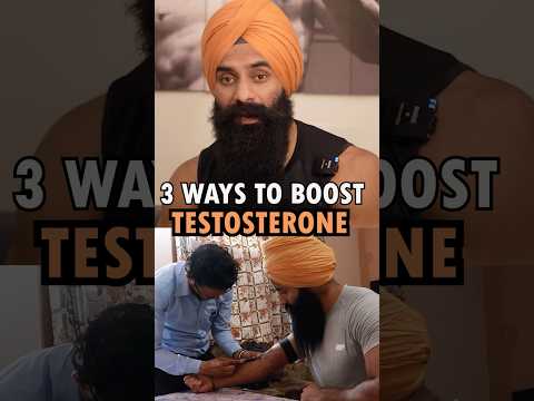 Easy & Safe ways to increase 📈TESTOSTERONE  #testosterone #muscle