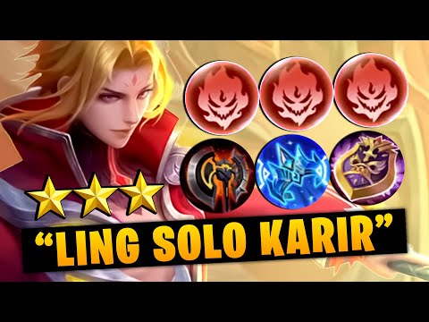 1 LAWAN 9 JUGA GAS!! LING SOLO KARIR INI COY!!  - Magic Chess Gogo