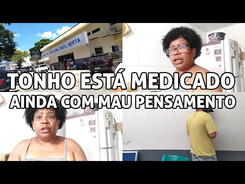 Quase não coloco esse vídeo, Tonho está a base de remédio, mas continua com mal pensamento 🥺.