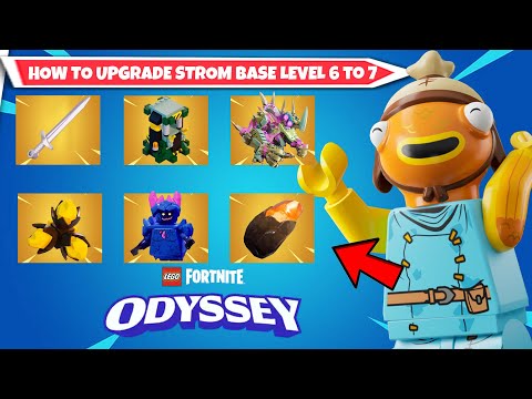 How to upgrade Storm Chaser Base Camp Level 6 to 7 |Lego Fortnite (Full Guide) #legofortnite #lego