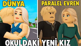 Okuldaki Yeni Kız Ama Paralel Evrende 💞(Roblox Brookhaven Rp)