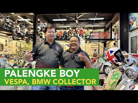 Palengke Boy to BIG TIME Vespa, BMW, Lambretta and Honda Collector - Don Robert's Man Cave