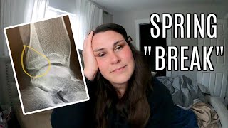 SPRING BREAK | NOT THE WEEK WE PLANNED TO HAVE!