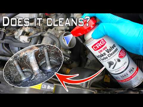Used CRC Intake cleaner, and here is what happed...Didn't expect that..