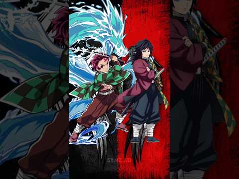 who is stronger tanjiro all forms vs all hashira #anime #demonslayer #shorts