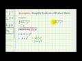 Radical Expressions and Simplification