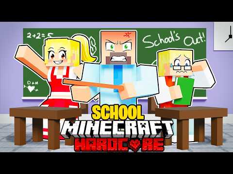 100 Players Simulate SCHOOL in Minecraft...