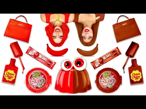 Rich vs Broke Food CHOCOLATE CHALLENGE! | Epic Girls War with Chocolate Yummies by RATATA BOOM