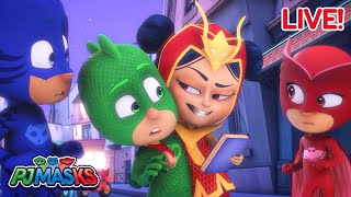 🔴 LIVE! PJ Masks Full Episodes 🔴 | Owlette in the sky! + More superhero cartoons | #live