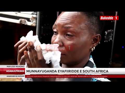 Agabuutikidde Munnayuganda eyafiiridde e South Africa aziikiddwa, Kyagulanyi n’amutendereza