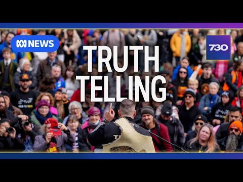 YouTube video thumbnail:  Truth-Telling Inquiry Finds Genocide was Committed Against Indigenous People in Victoria