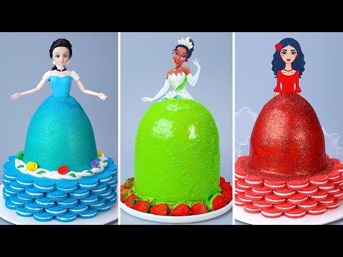 Cutest Princess Cakes Ever 👑 Awesome Birthday Cake Ideas 🌹 Tsunami Cake | Satisfying Cake