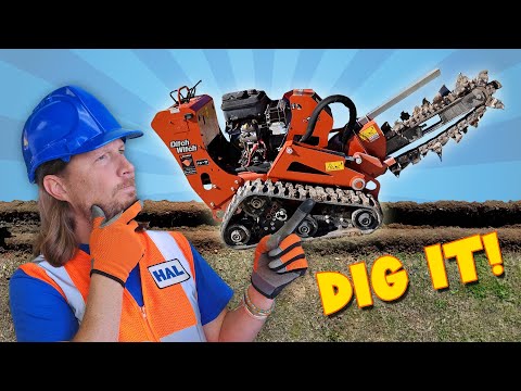 Watch This Trencher in Action with Handyman Hal