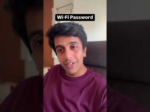 WIFI PASSWORD