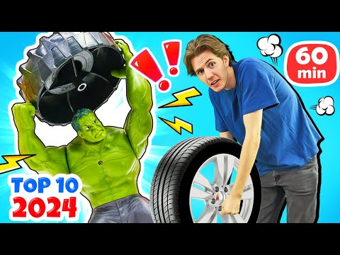 TOP 10 de jeux de réparation de l’année 2024👍🚘🔧Vidéos pour garçons avec des voitures