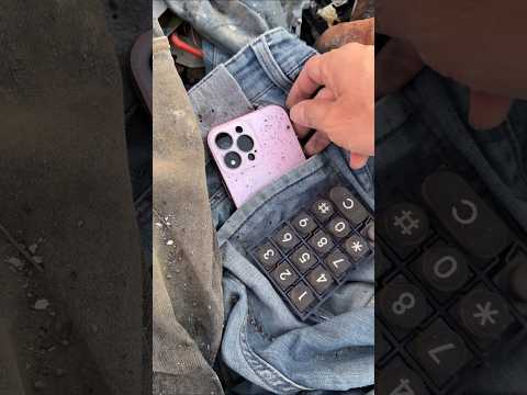 Wow! So Lucky 😍 iPhone in The Jean Pocket
