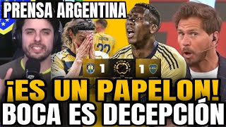¡PAPELON! PRENSA ARGENTINA ARREMETE CONTRA BOCA VS AUCKLAND CITY 1-1 ¡DECEPCIÓN TOTAL!