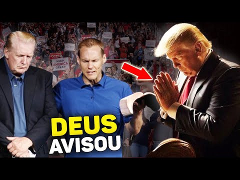 DEUS usou o Pastor para Falar Algo FORTE para DONALD TRUMP, Antes do ocorrido