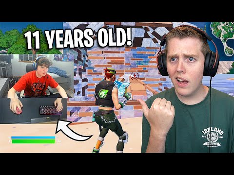 I Met The *HIGHEST* Ranked 11 Year Old In Fortnite! (UNREAL)
