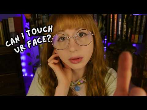 is your face safe to touch? (i'm nervous)(LOTS of face touching)(asmr)