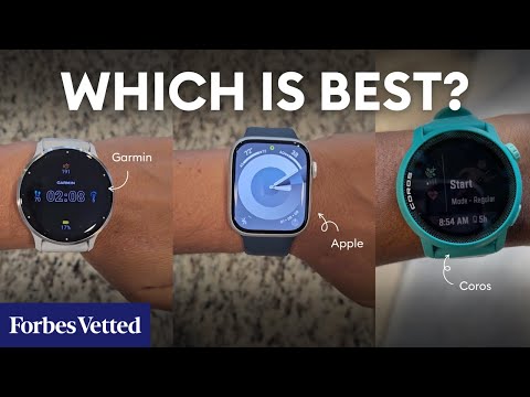 YouTube video thumbnail: Apple Watch vs. Garmin vs. Coros 