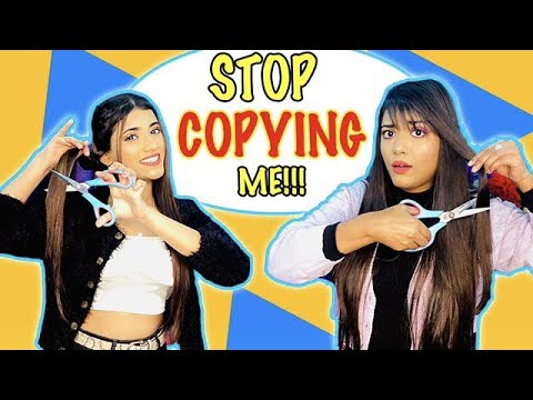 Copying My *SISTER* For 24 HOURS Challenge Ft. Samreen Ali | Mahjabeen Ali