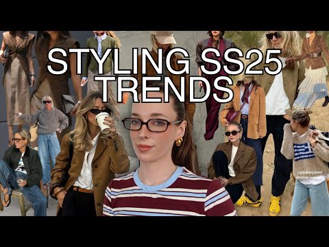 STYLING THE TOP FASHION TRENDS for SPRING SUMMER - What to wear in 2025 Easy wearable fashion trends