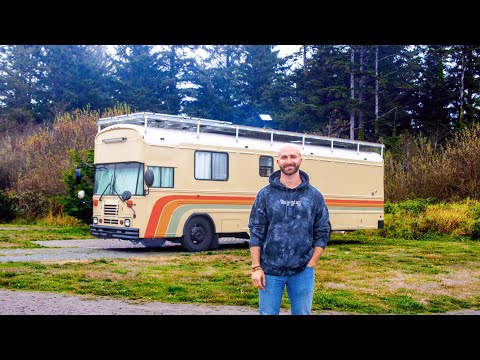 His First Home is a STUNNING Bus Conversion