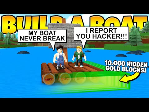 HIDDEN STRONGEST BOAT EVER! Build a Boat