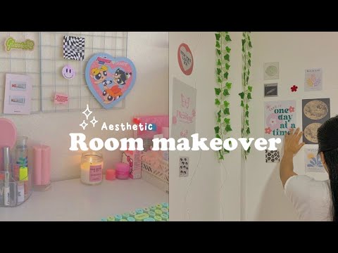 Decorando una  habitacion pequeña 🌸☁️ Room tour 2024