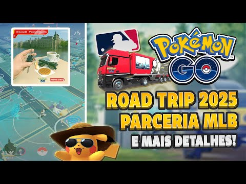 NOVA PARCERIA e Informações do Pokémon GO ROAD TRIP! | Pokémon GO
