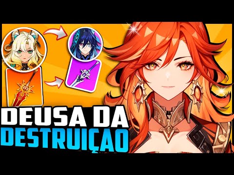 Mas é MUITO absurda, não é pouco não - Guia Build Mavuika | Genshin Impact