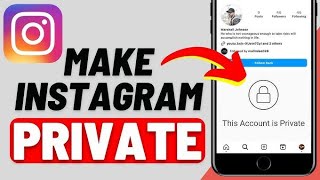 Instagram Account Private Kaise Kare ll अपनी इंस्टा आईडी को प्राइवेट कैसे करें ll