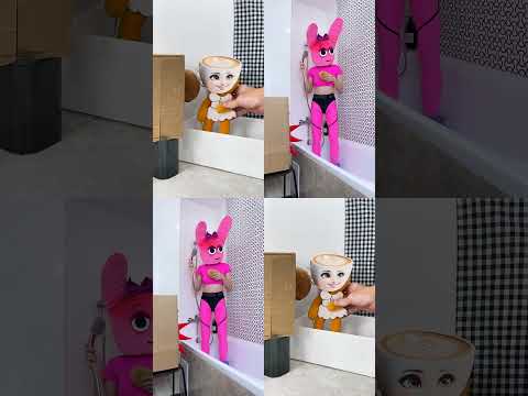 Tung Tung Tung Sahur peeks at Ballerina Capuchina shower | PLUSH PARODY