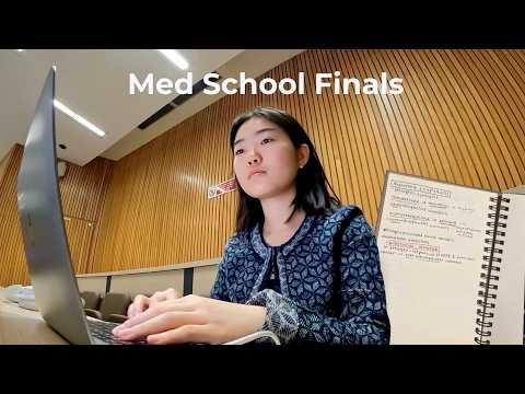 Productive Days in Med School: Finals Study Vlog