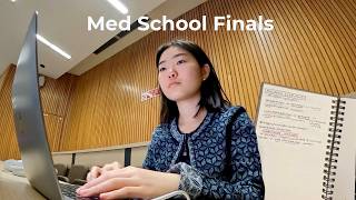 Productive Days in Med School: Finals Study Vlog