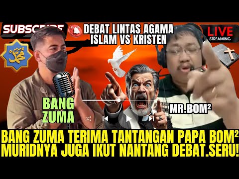 Bang Zuma Terima Tantangan Papa Bom-Bom.! Muridnya Juga Ikutan Nantangin Debat Dengan Bang Zuma.!!!!