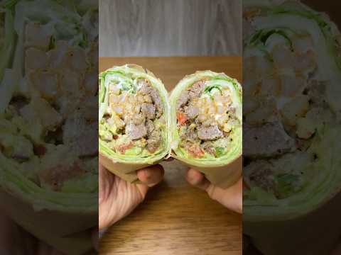 How to roll the perfect lettuce wrap