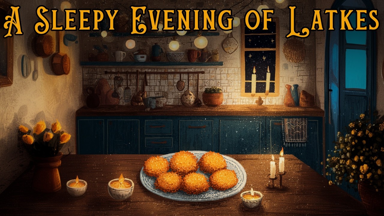 A RELAXING Sleepy Story A Sleepy Evening of Latkes BEDTIME STORY