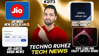 Jio New Data Plan😍,OnePlus 265Hz Phone😱,Pixel 9 @34,999😍,vivo X300Pro 4M antutu😱,iPhone 16 @₹50k