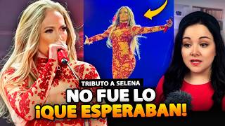 😤 Así No!! Jennifer López canta "Si una vez" de Selena Quintanilla Reacción y Análisis Vocal coach
