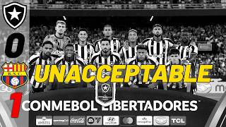 Botafogo is eliminated from the Libertadores.