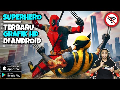 Top 10 Game Super Hero Terbaru Grafik HD Di Android 2024 | Game Super Hero Paling Seru