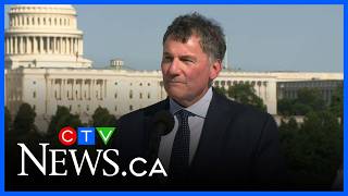 YouTube video thumbnail: Meeting Allowed Canada and the U.S. to ‘Take Stock of Progress’ on Issues: Leblanc