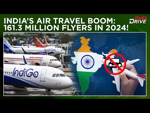 India’s Air Travel Expands: 161.3 Million Passengers Flew in 2024, Setting New Milestone #shorts